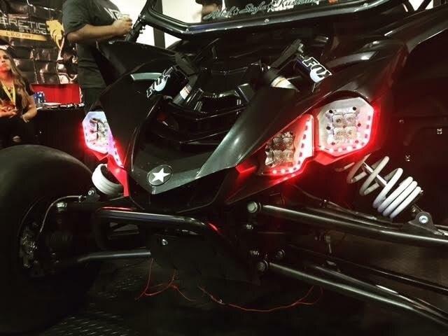 Heretic Studio Headlights Yamaha YXZ 1000 R 2016-2023