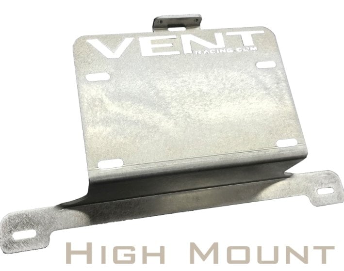 Vent Racing License Plate Mounts