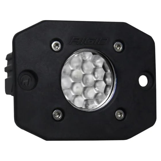 Rigid Ignite Diffused Black Flush Mount