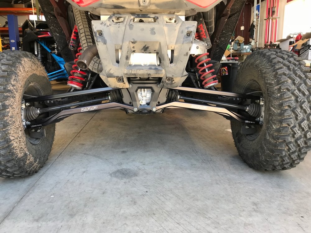 ZRP Polaris Turbo S High Clearance Radius Rods