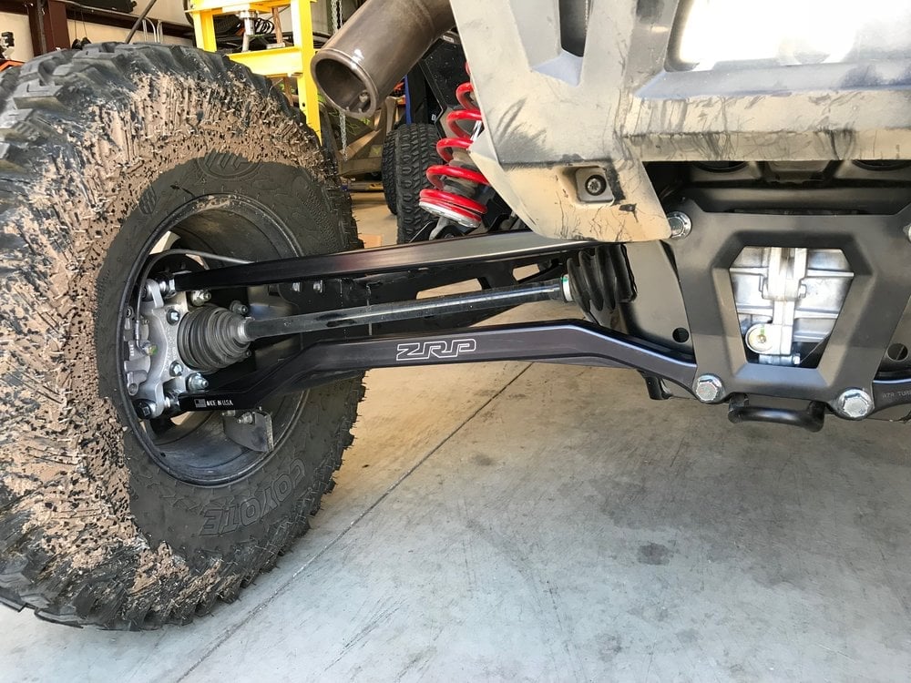 ZRP Polaris Turbo S High Clearance Radius Rods