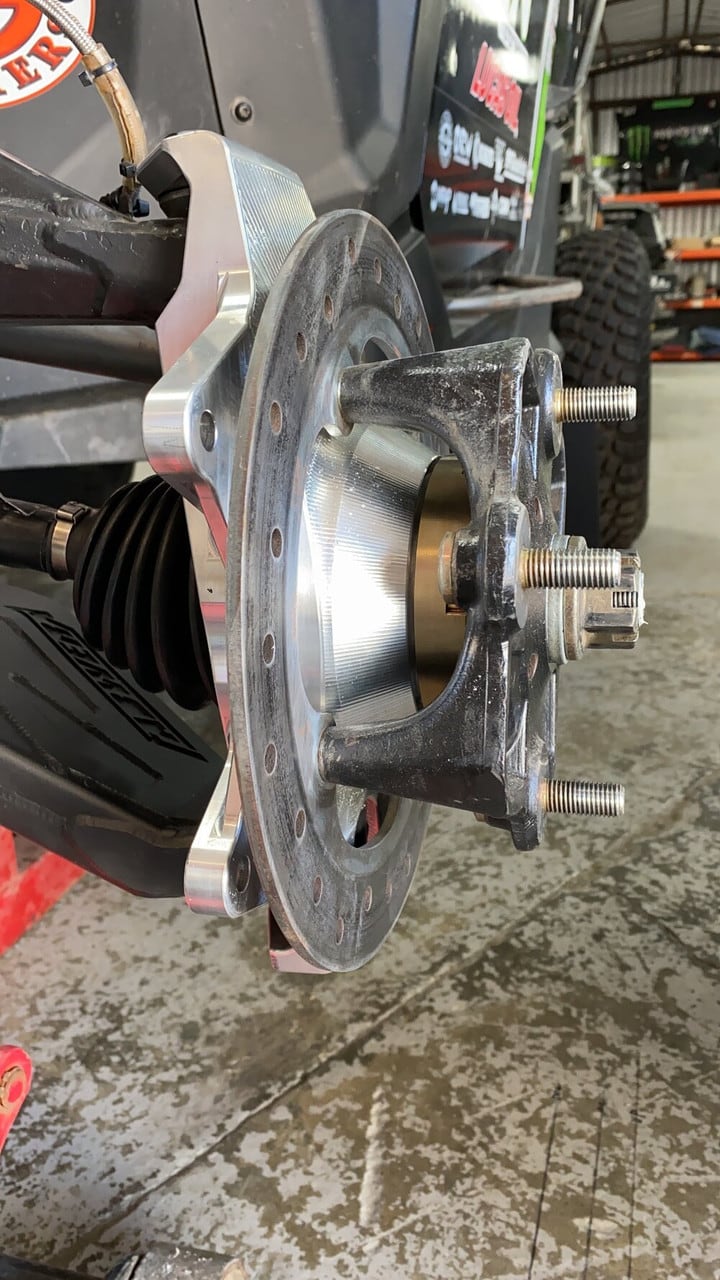 ZRP 7075 X3 Capped Double Shear Front Knuckles- Can-Am X3