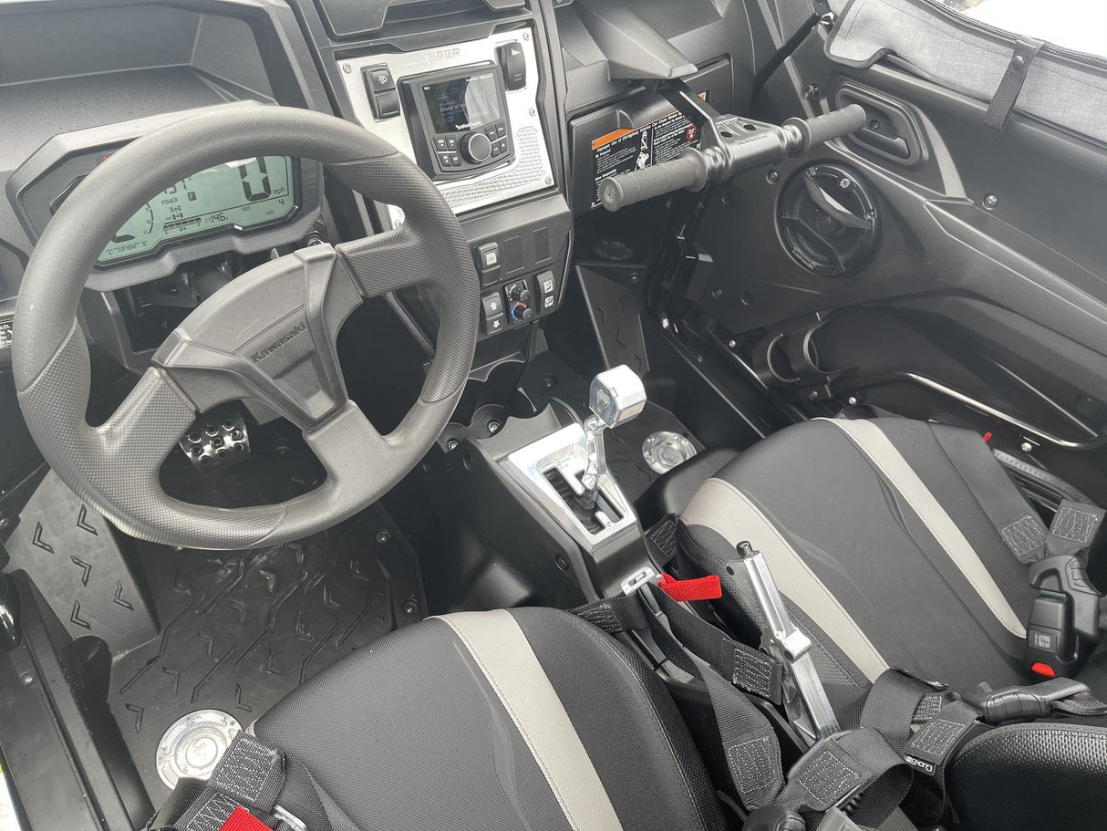 Viper Machine Kawasaki KRX 1000 Billet Floor Drains