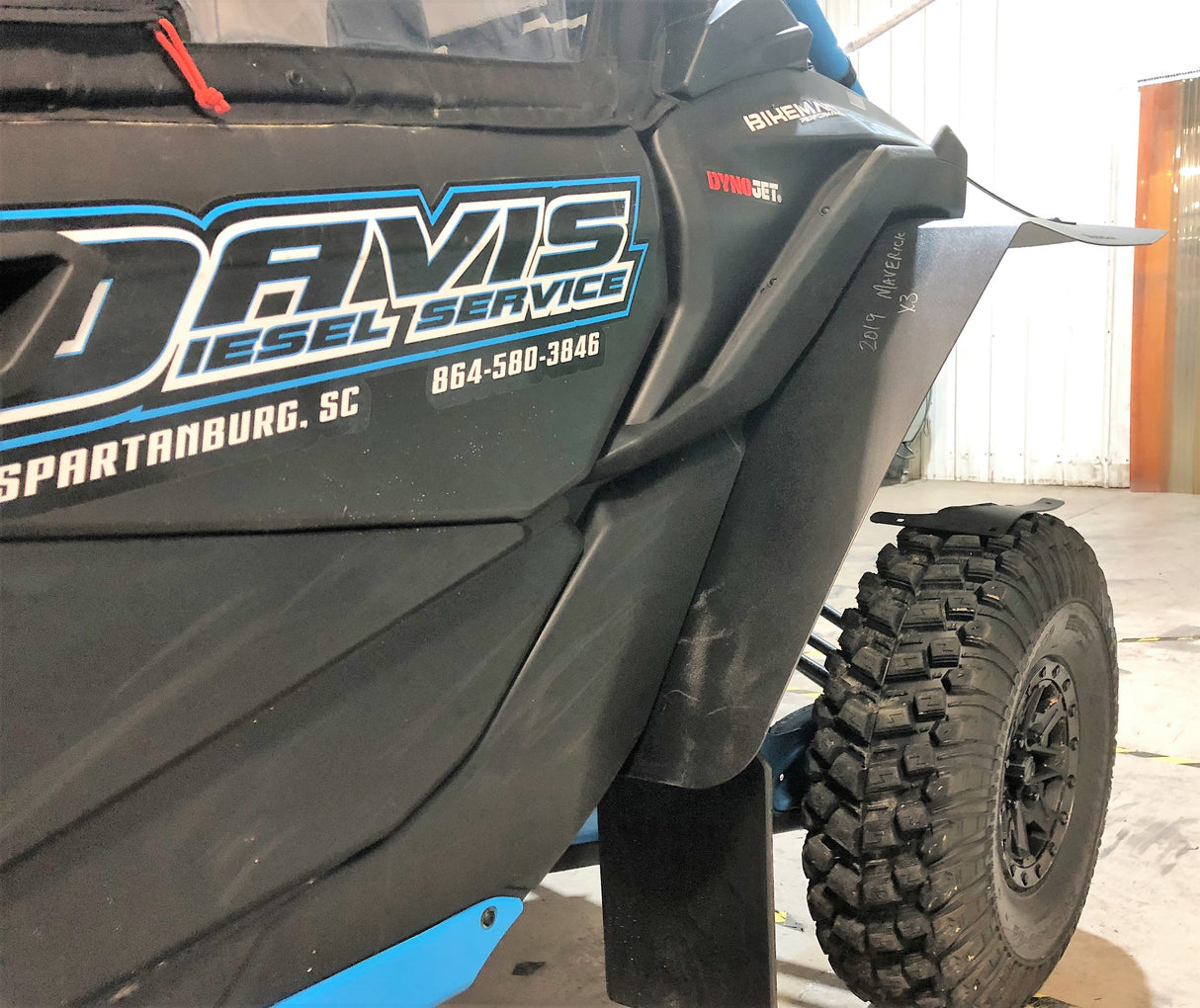 Trail Armor Can-Am Maverick X3/Max Super Wide Mud Flap Fender Extensions