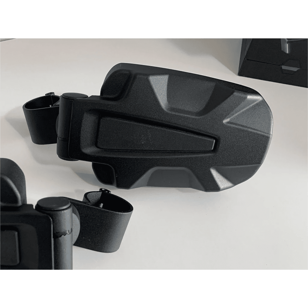 WD Electronics Cast Aluminum Side Mirror Set