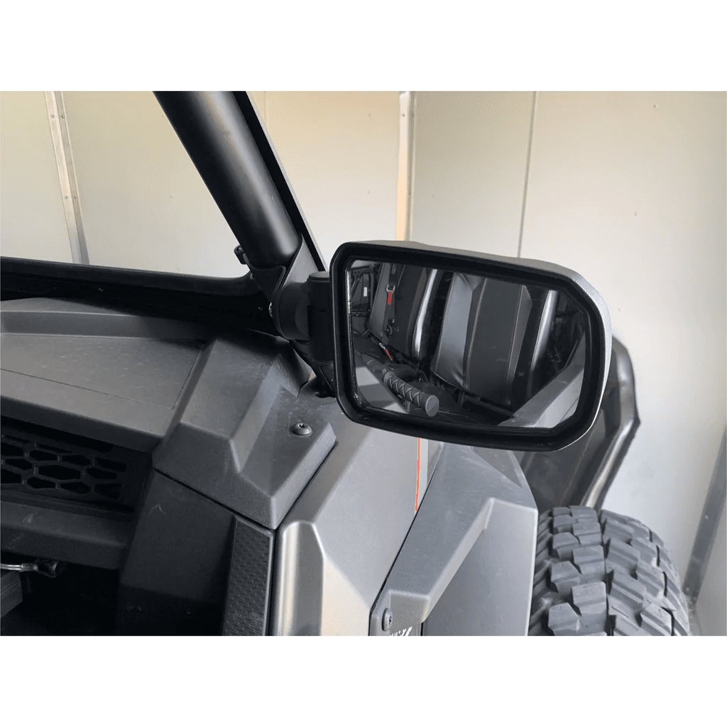 WD Electronics Cast Aluminum Side Mirror Set
