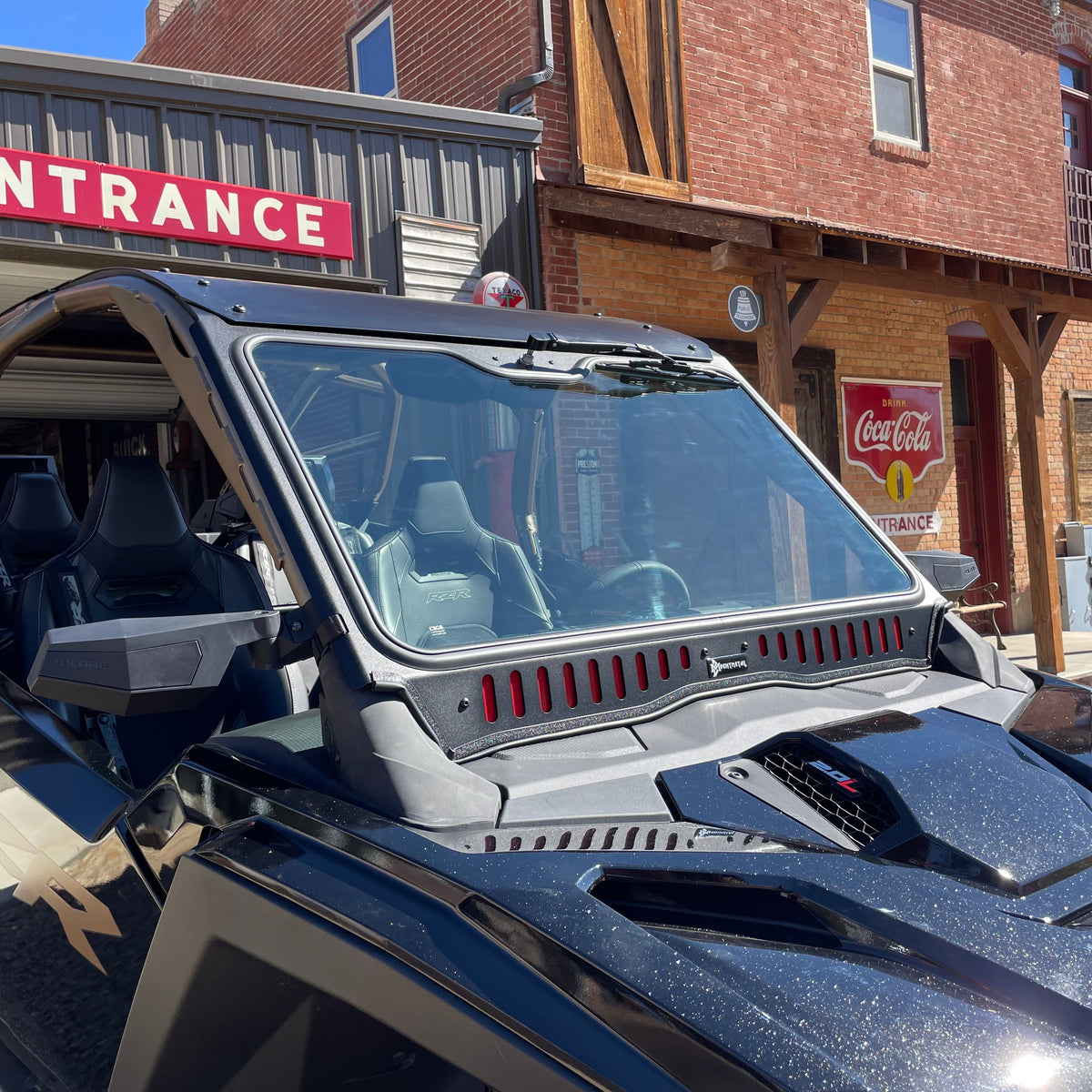 Bent Metal '25+ Polaris RZR Pro R Vented Glass Windshield