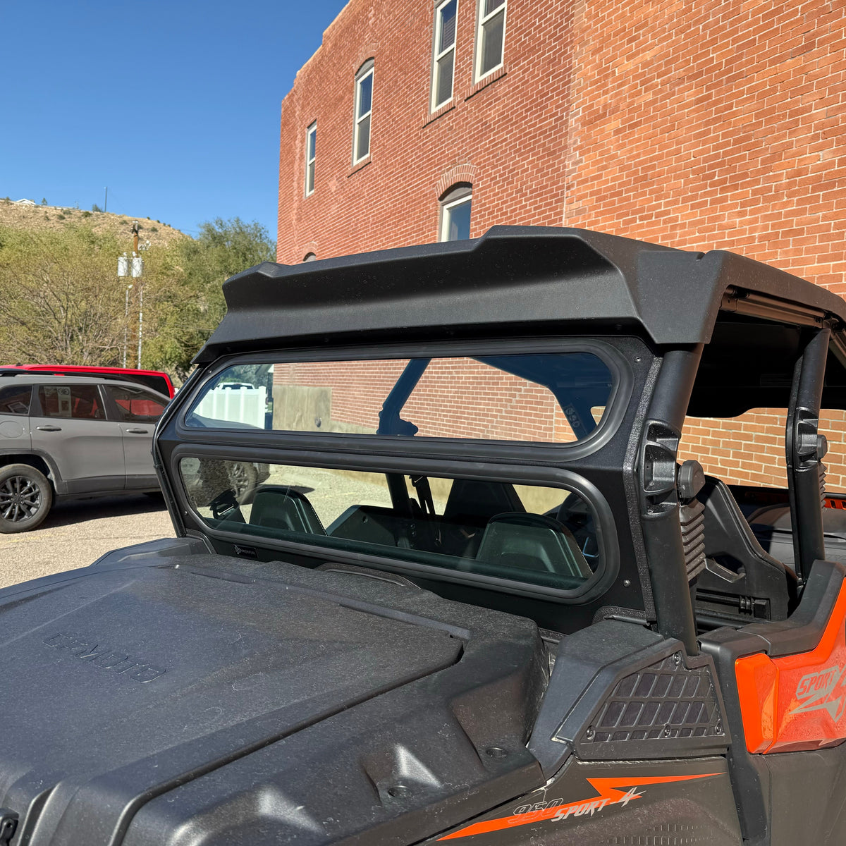 Bent Metal '23-'26 CFMoto ZForce 950 Sport/Trail Rear Glass Windshield