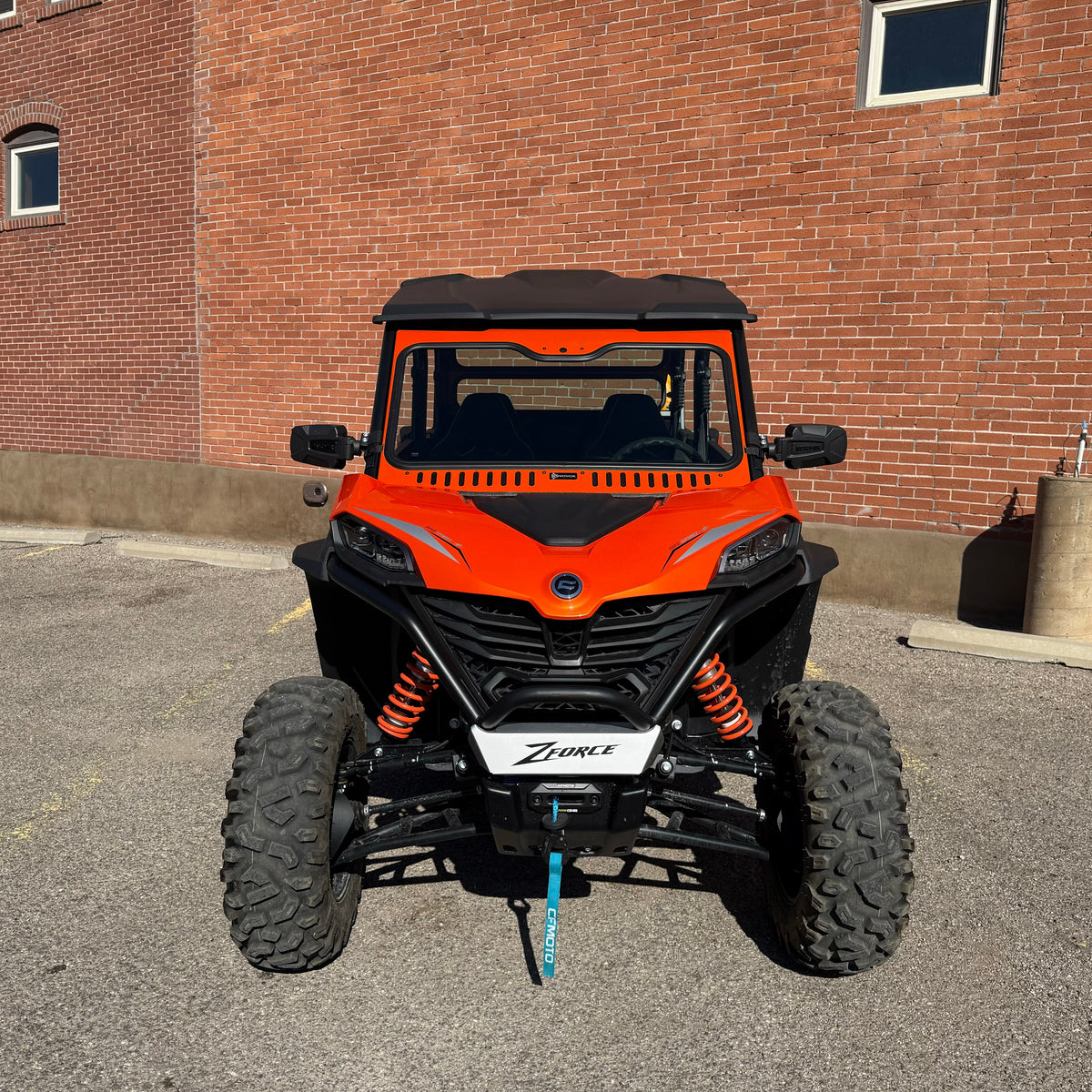Bent Metal '23-'26 CFMoto ZForce 950 Sport/Trail Vented Glass Windshield