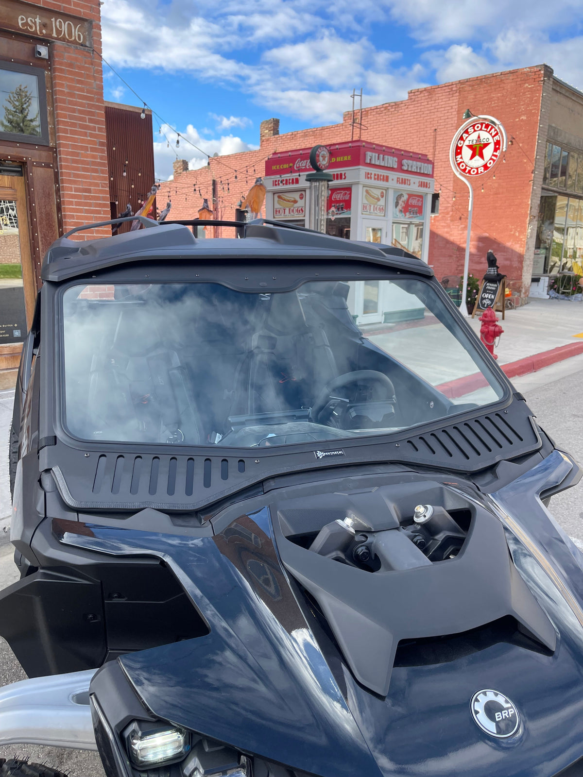 Bent Metal '24-'26 Can-Am Maverick R Vented Glass Windshield