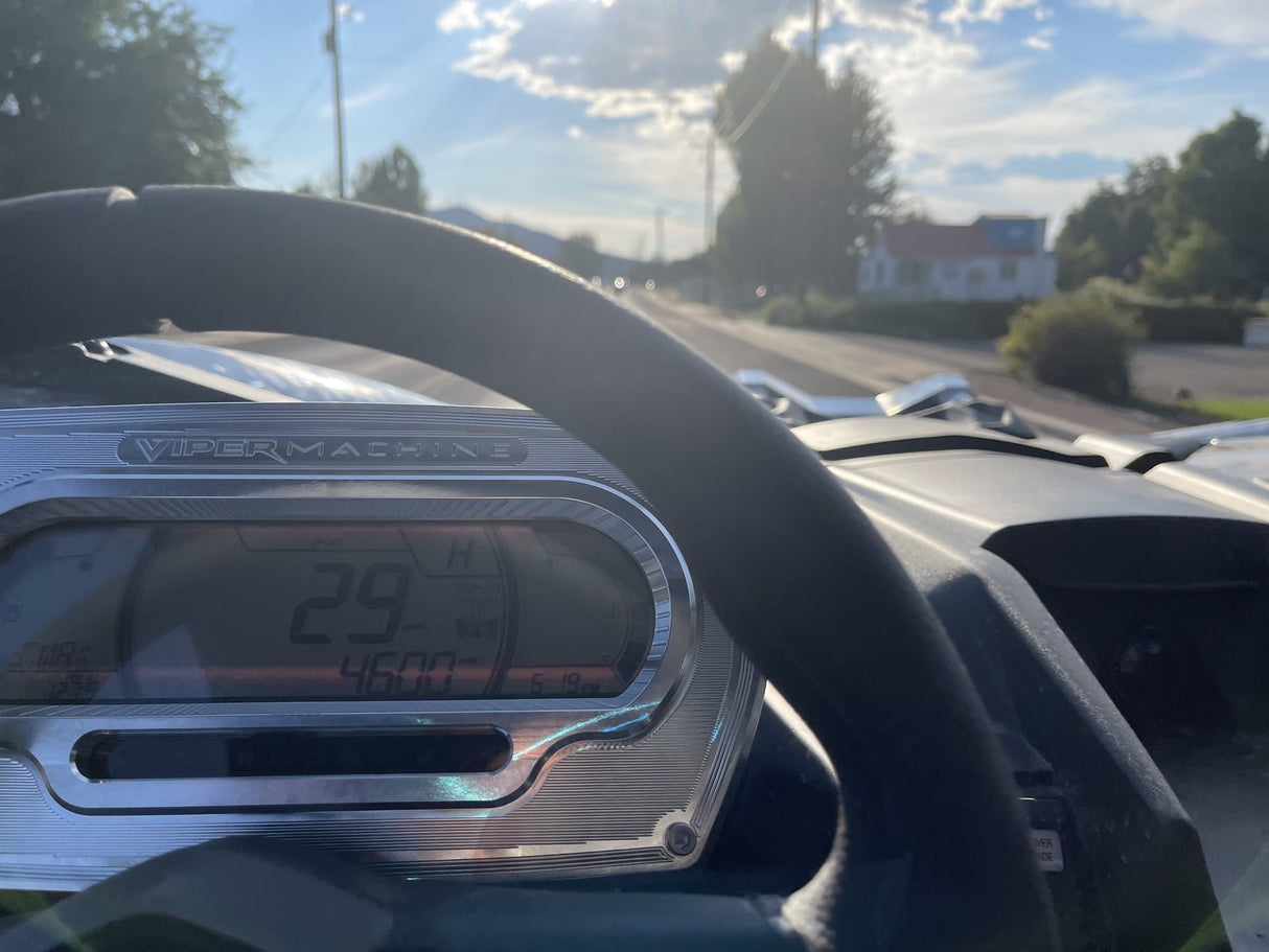 Viper Machine Can-Am X3 2021 Billet Gauge Bezel