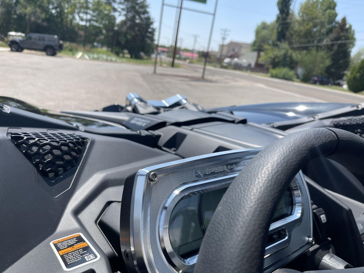 Viper Machine Can-Am X3 2021 Billet Gauge Bezel