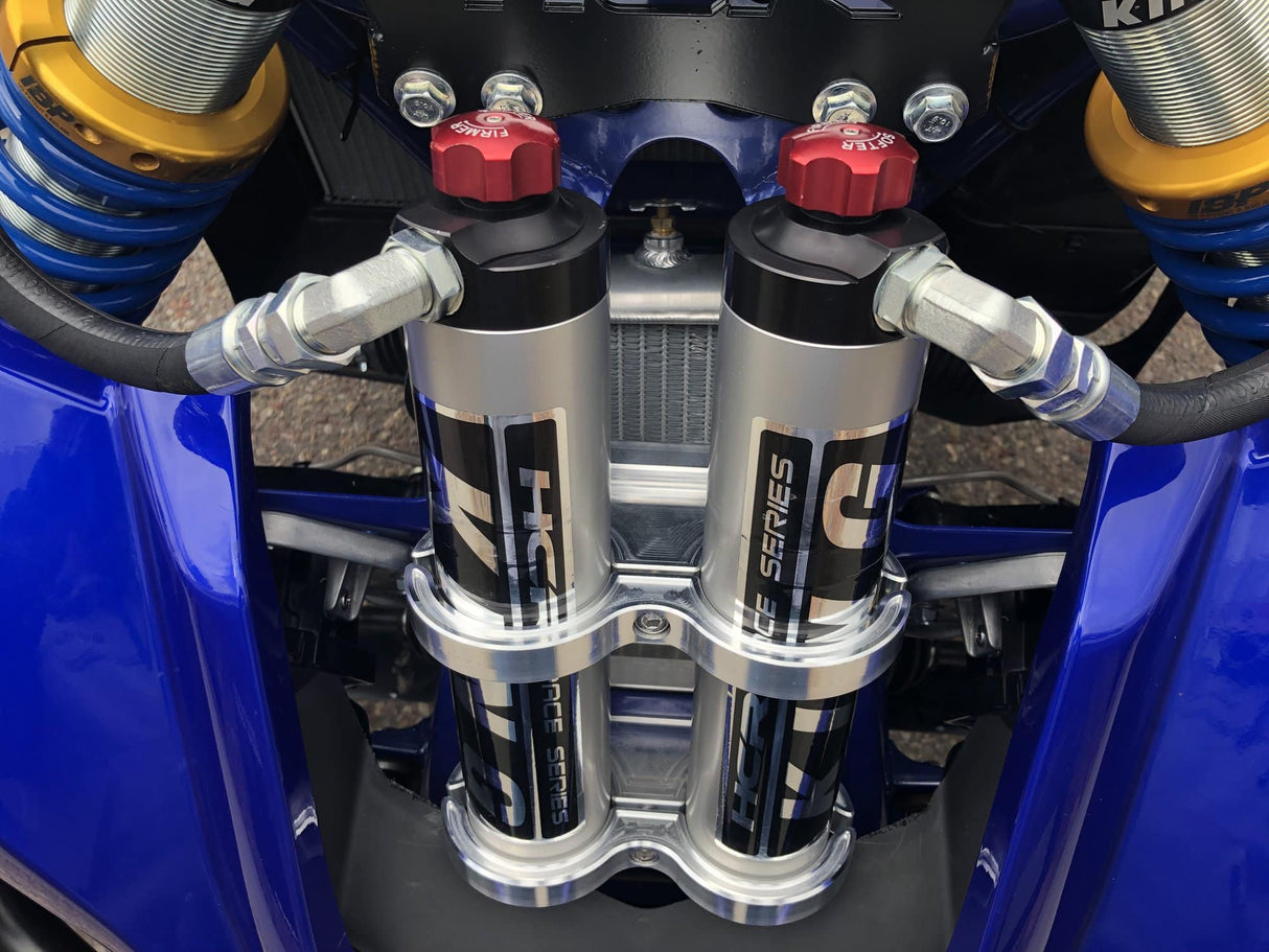 Viper Machine Billet Shock Reservoir Clamp Set for HCR Long Travel Suspension - YXZ1000R