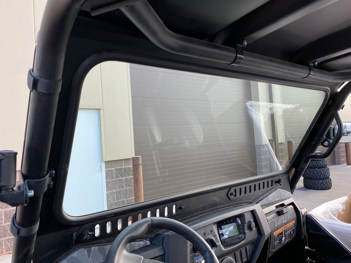 Bent Metal '16-'25 Kawasaki Teryx Vented Glass Windshield