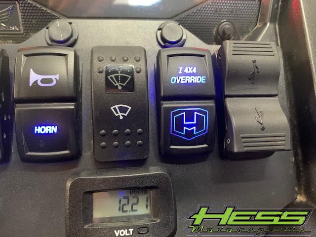 Hess Motorsports I-4x4 Override/Lock - Honda Talon