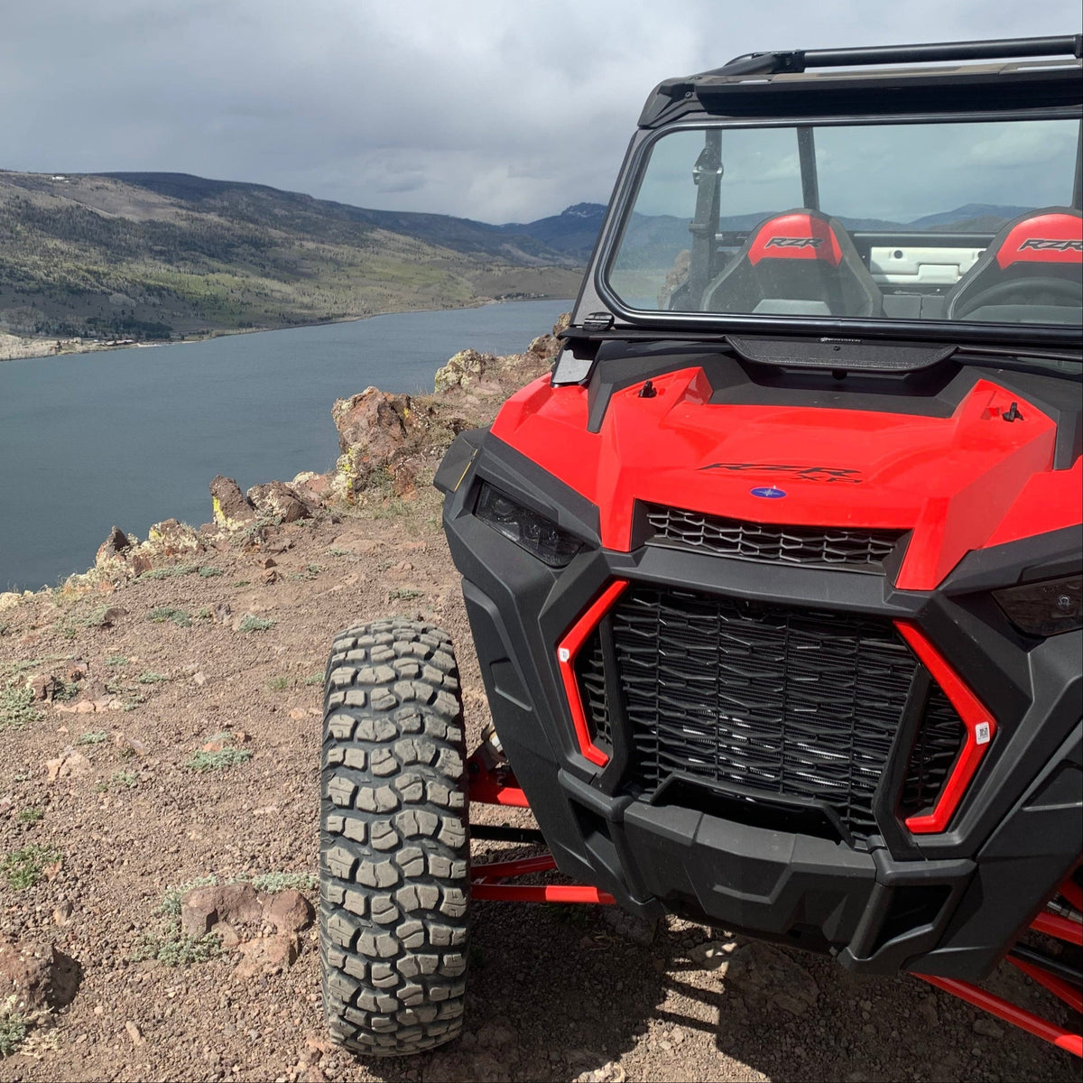Bent Metal '19-'23 Polaris RZR XP 1000/Turbo Vented Glass Windshield