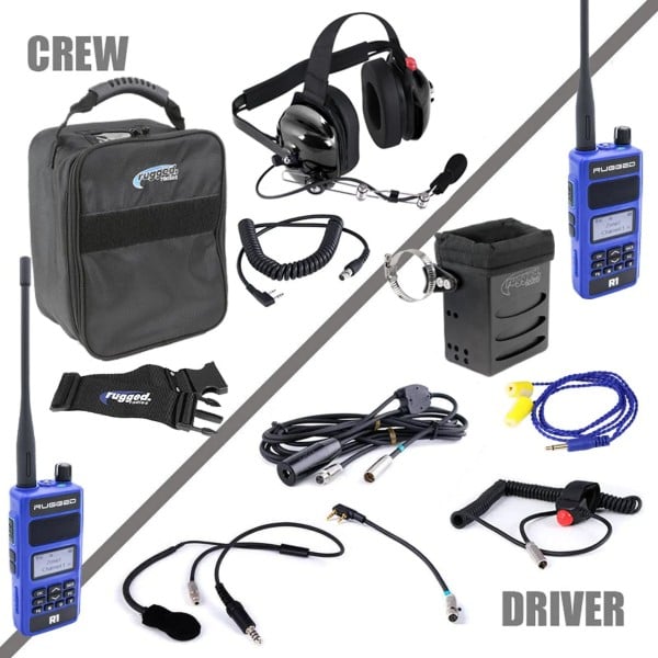 Rugged Radios Complete Team - IMSA 4C Racing System with Rugged R1 Handheld Radios