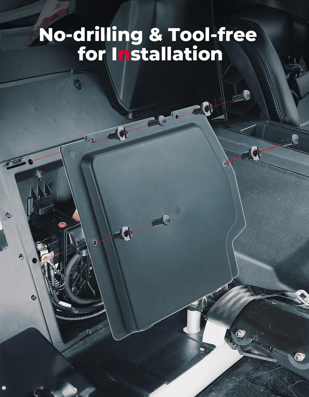 Kemimoto Can-Am Maverick X3/Max Battery Cover Plate