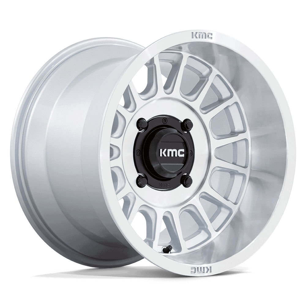 KMC KS138 Impact UTV Wheel – Silver Machined Face