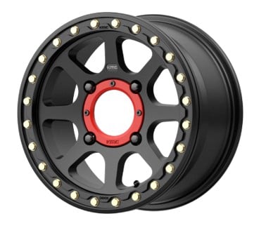 KMC KS234 Addict 2 Beadlock Satin Black