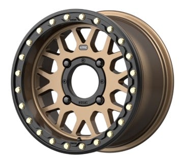 KMC KS235 Grenade Beadlock Satin Bronze