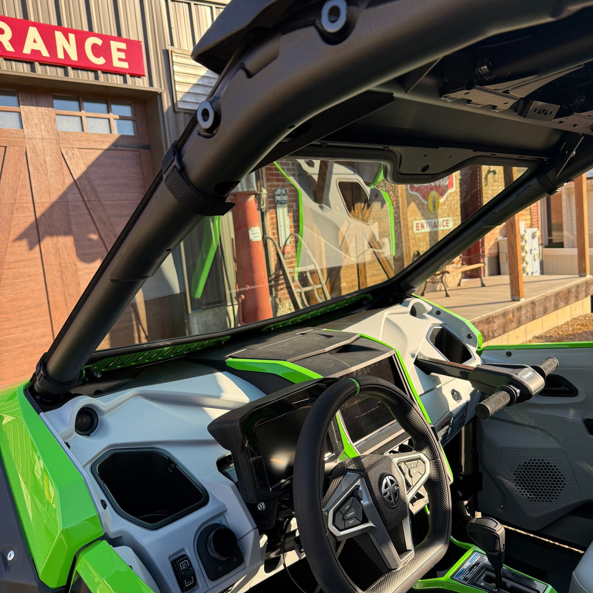 Bent Metal '26+ Kawasaki Teryx H2 Vented Glass Windshield