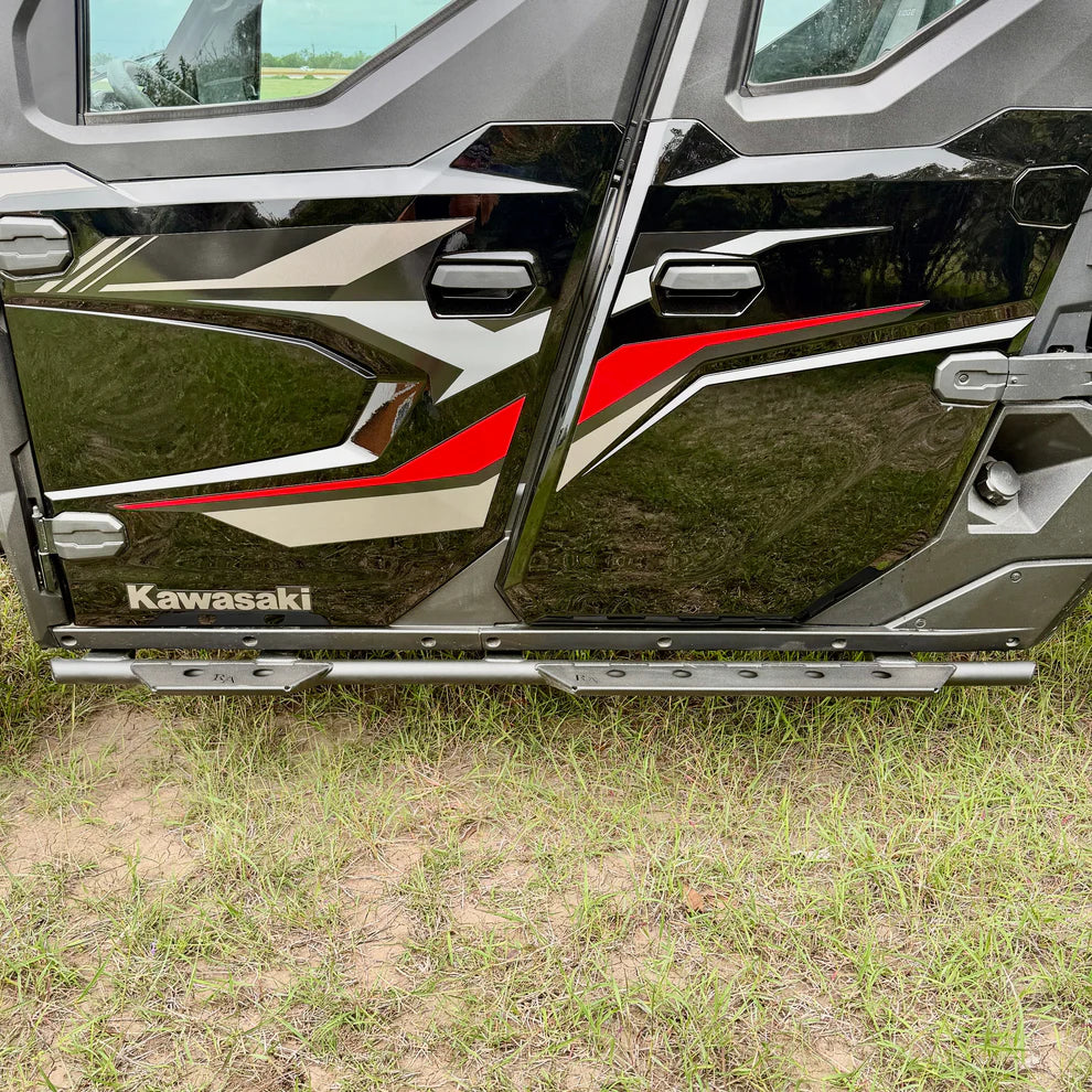Ranch Armor Kawasaki Ridge Crew Side Steps & Nerf Bars