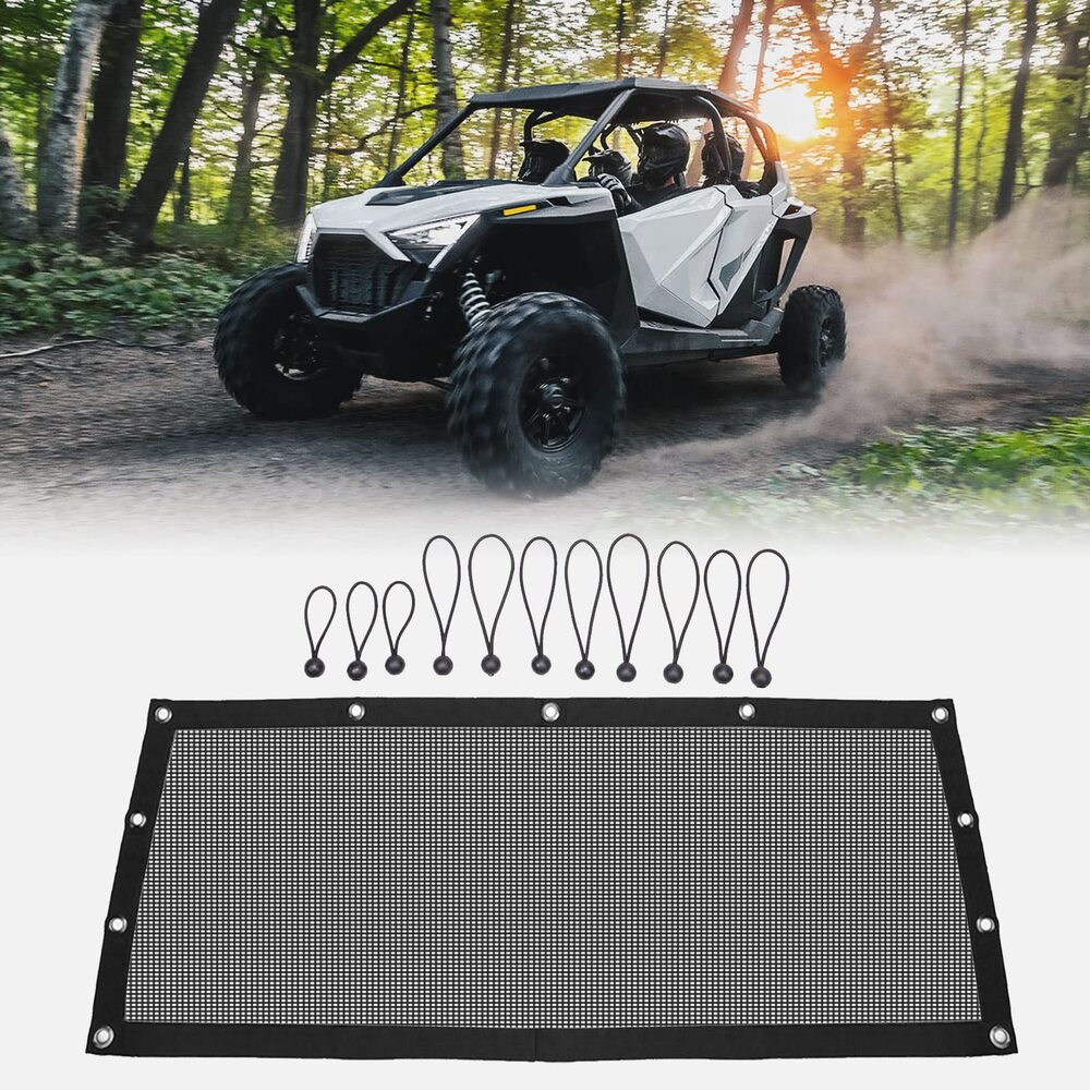 Kemimoto Polaris RZR Pro R Soft Rear Window Net Mesh