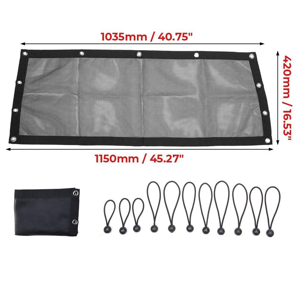 Kemimoto Polaris RZR Pro R Soft Rear Window Net Mesh