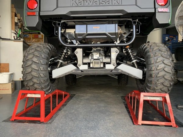 Rival Kawasaki Mule PRO-MX / EPS / EPS LE Rear A-Arm Guards