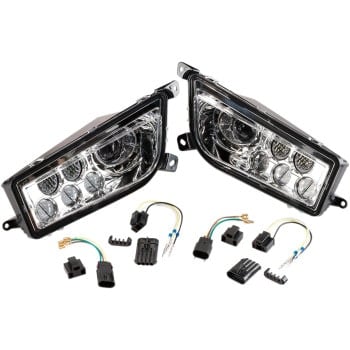 Moose Utility Polaris RZR 900/1000 LED Headlight - Clear