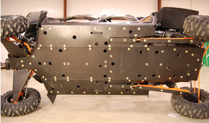 Trail Armor '14-'23 Polaris RZR 4 XP 1000 Full Skids with Slider Nerfs