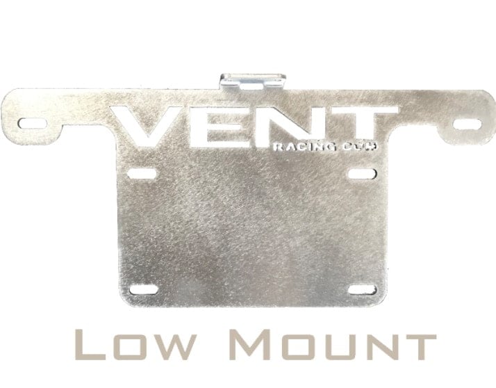 Vent Racing License Plate Mounts