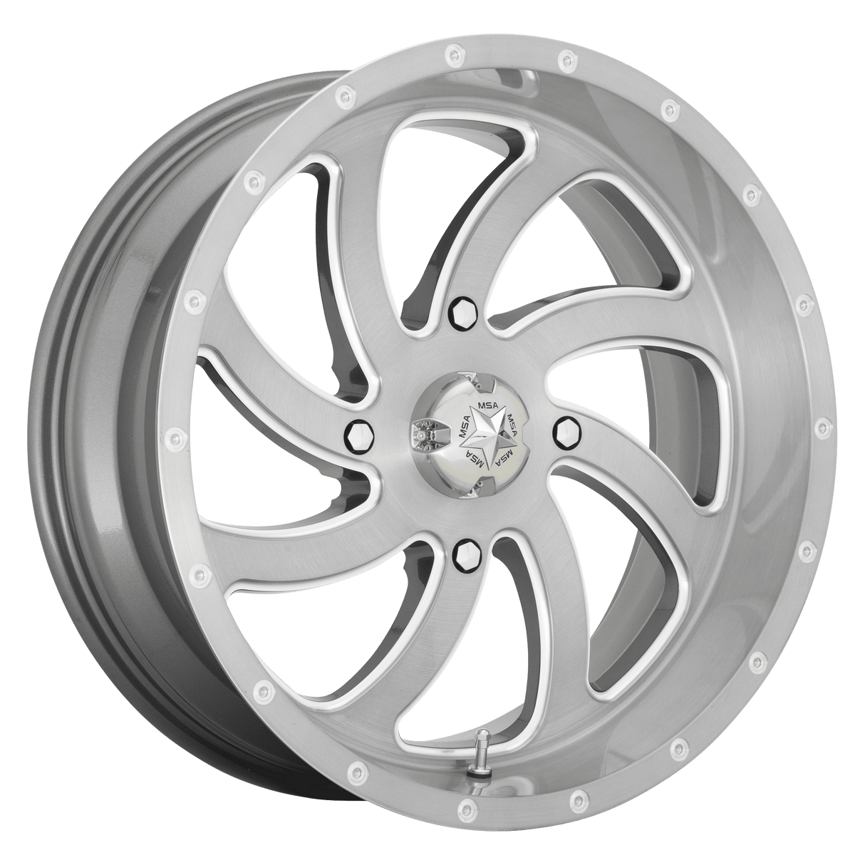 MSA M36 Switch - Brushed Titanium