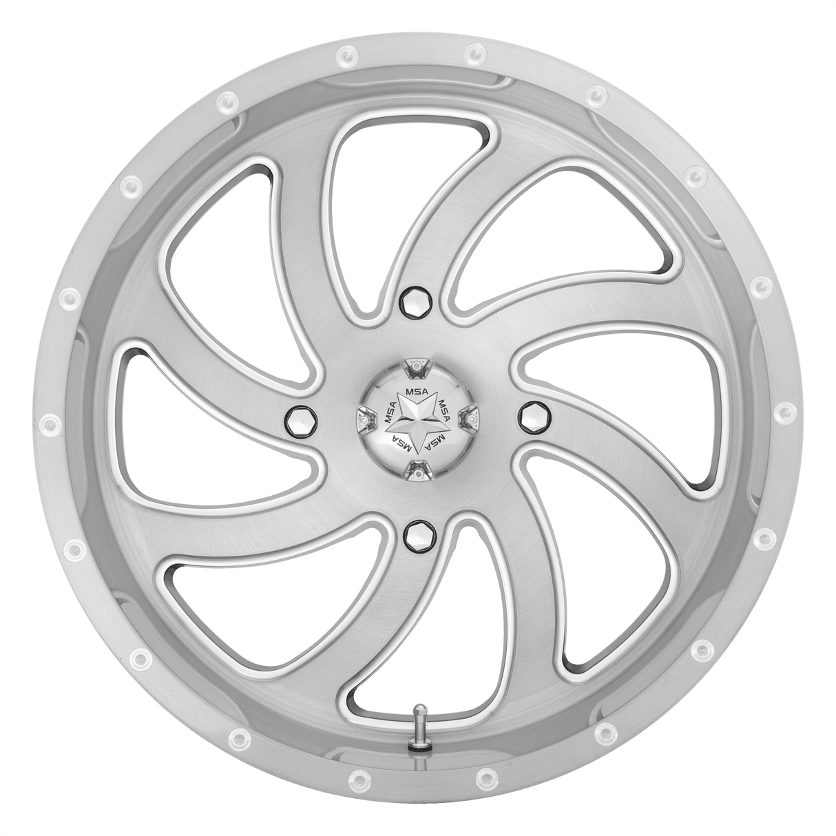 MSA M36 Switch - Brushed Titanium