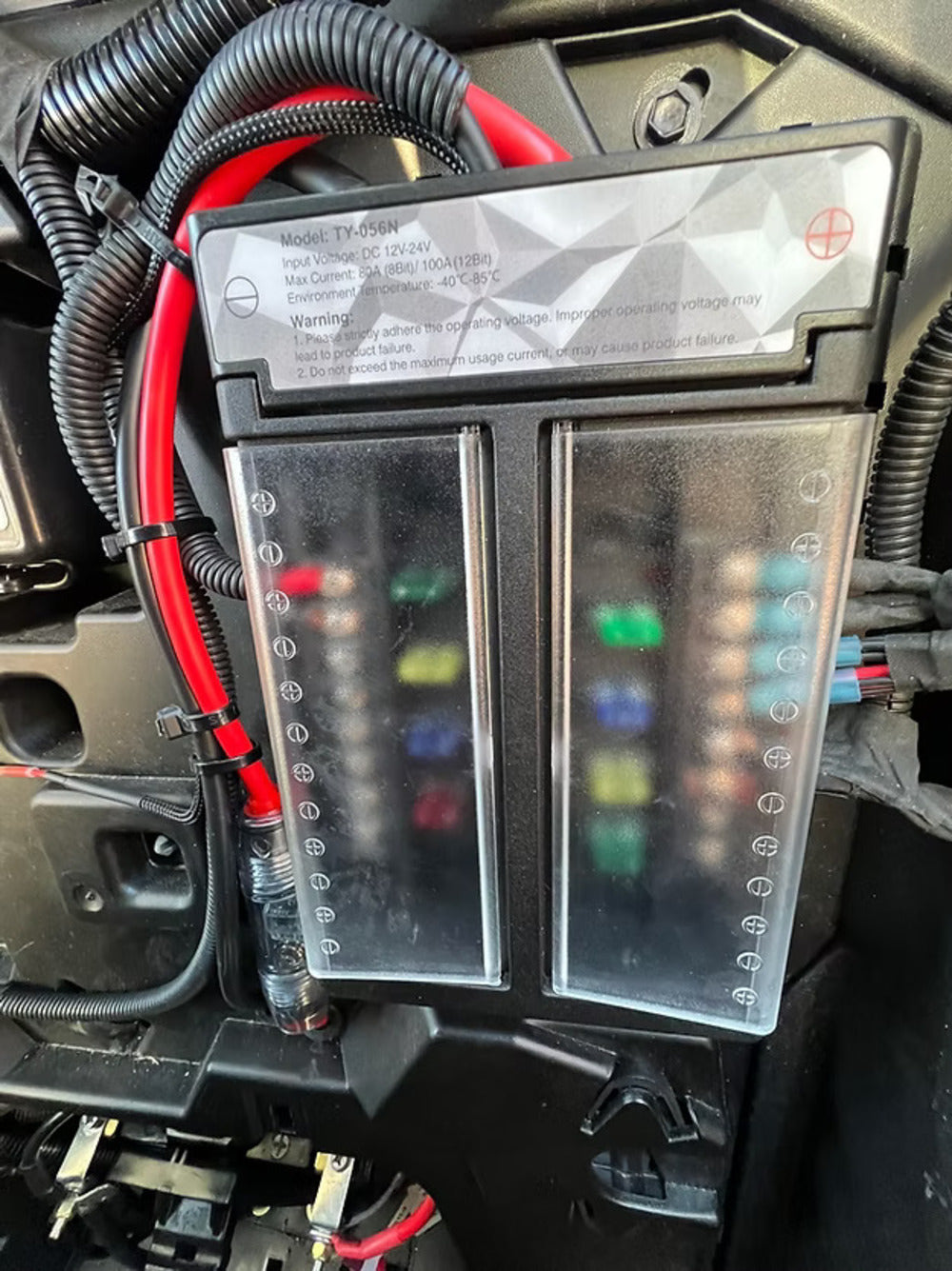 MB Whips Switch Panel