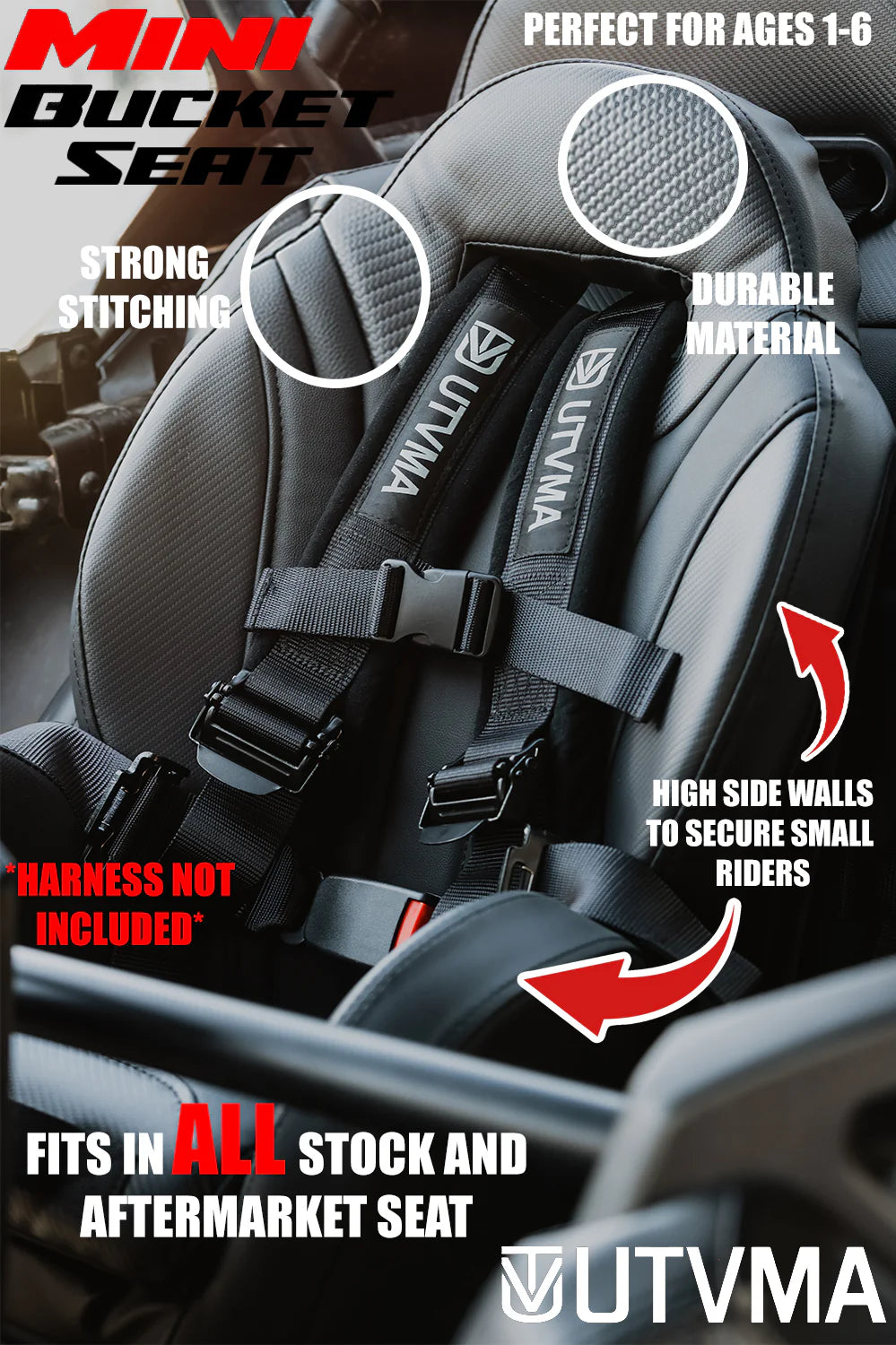 UTVMA Mini Bucket Seat