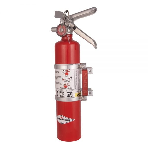 Axia Alloys Quick Release Fire Extinguisher Mount W/ 2.5LB Extinguisher