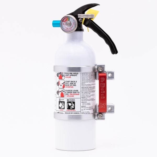 Axia Alloys Quick Release Fire Extinguisher Mount W/ 2LB Extinguisher