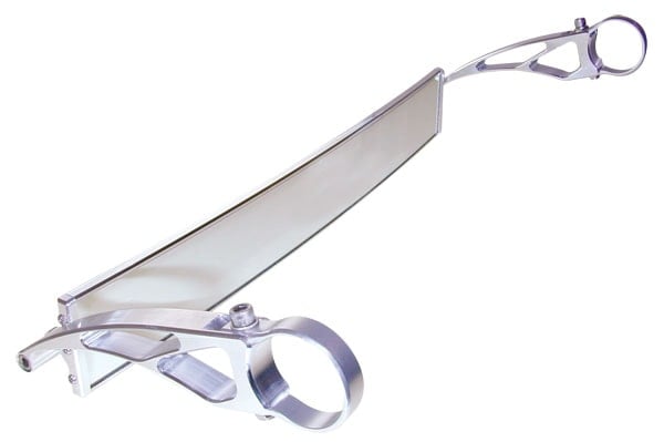 Axia Alloys 17" Wide Panoramic Rearview Mirror - 6" Long Arms