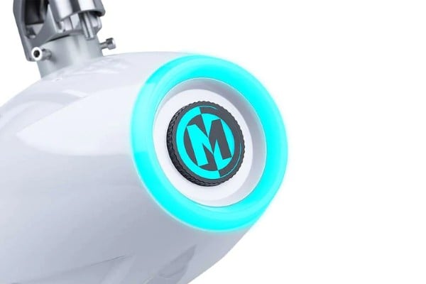 Memphis Audio 8" Marine Tower Pair with ATAC White