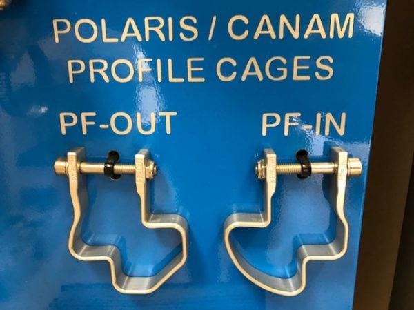 Axia Alloys Profile Cage Clamps - Polaris Ranger/General - Can-Am Defender/Maverick Trail