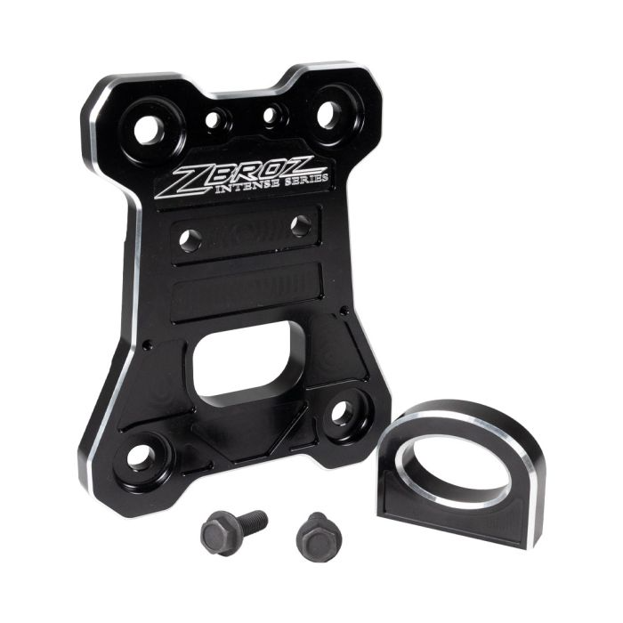 Zbroz Polaris RZR Pro R/ Turbo R Intense Series Billet Gusset Plate With Tow Ring