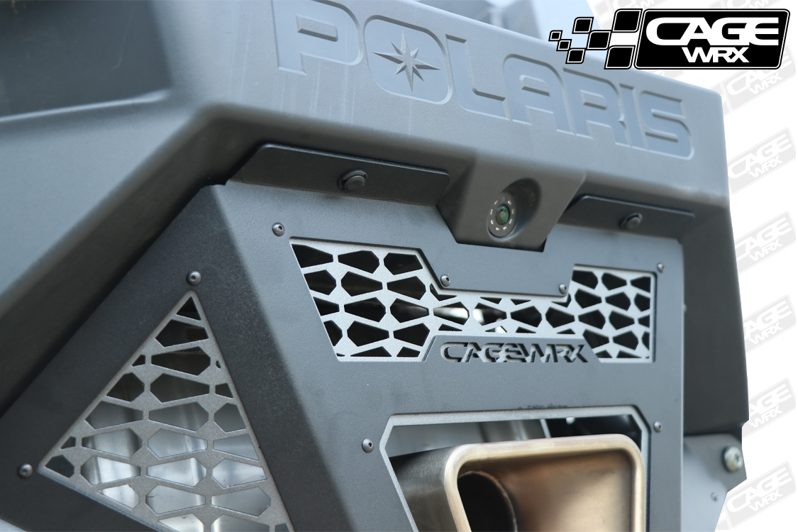 CageWRX Polaris RZR Pro R Rear Exhaust Cover