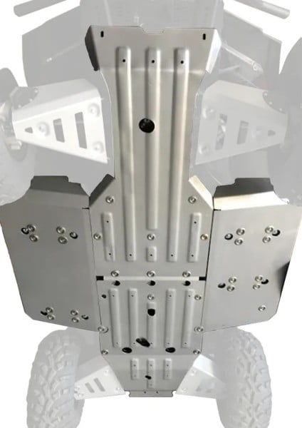 Rival Polaris Ranger 500 / 570 Mid Size Alloy Central Skid Plate
