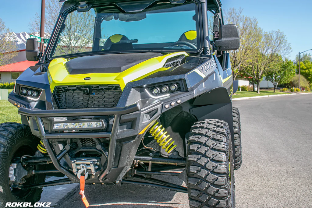 RokBlokz Polaris General 2016+ Mud Flaps