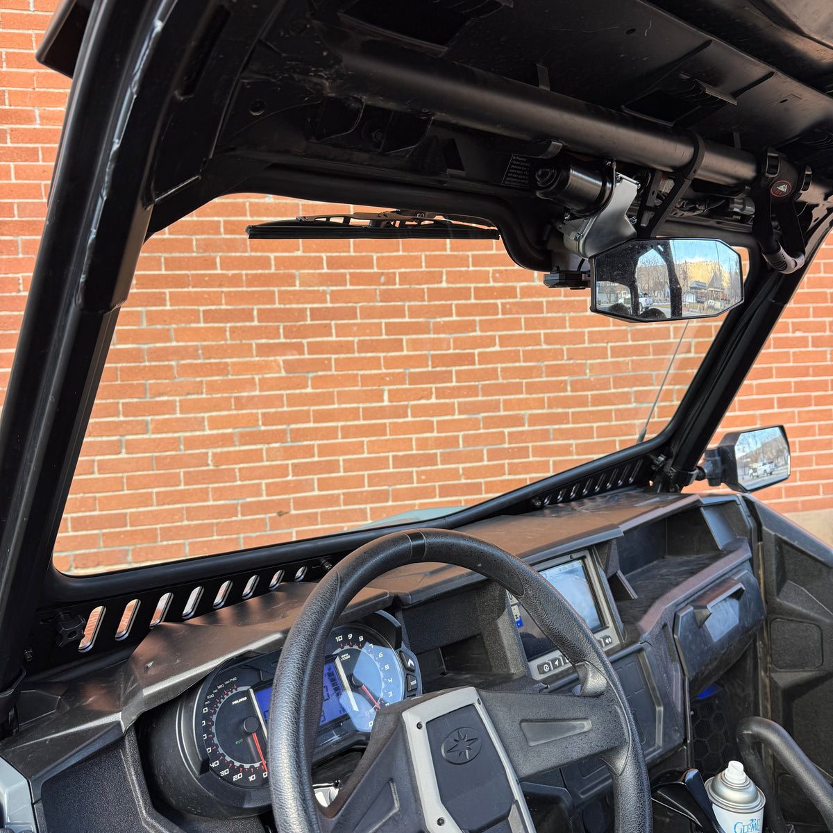 Bent Metal Polaris General 2.0 Vented Glass Windshield