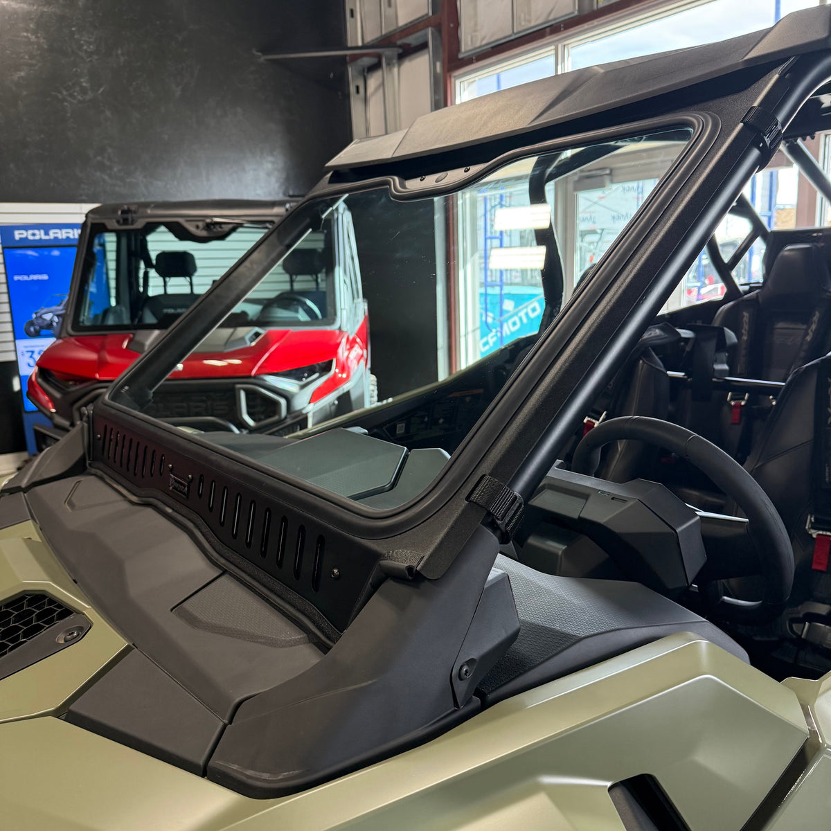 Bent Metal '25+ Polaris RZR Pro XP/Pro S Vented Glass Windshield