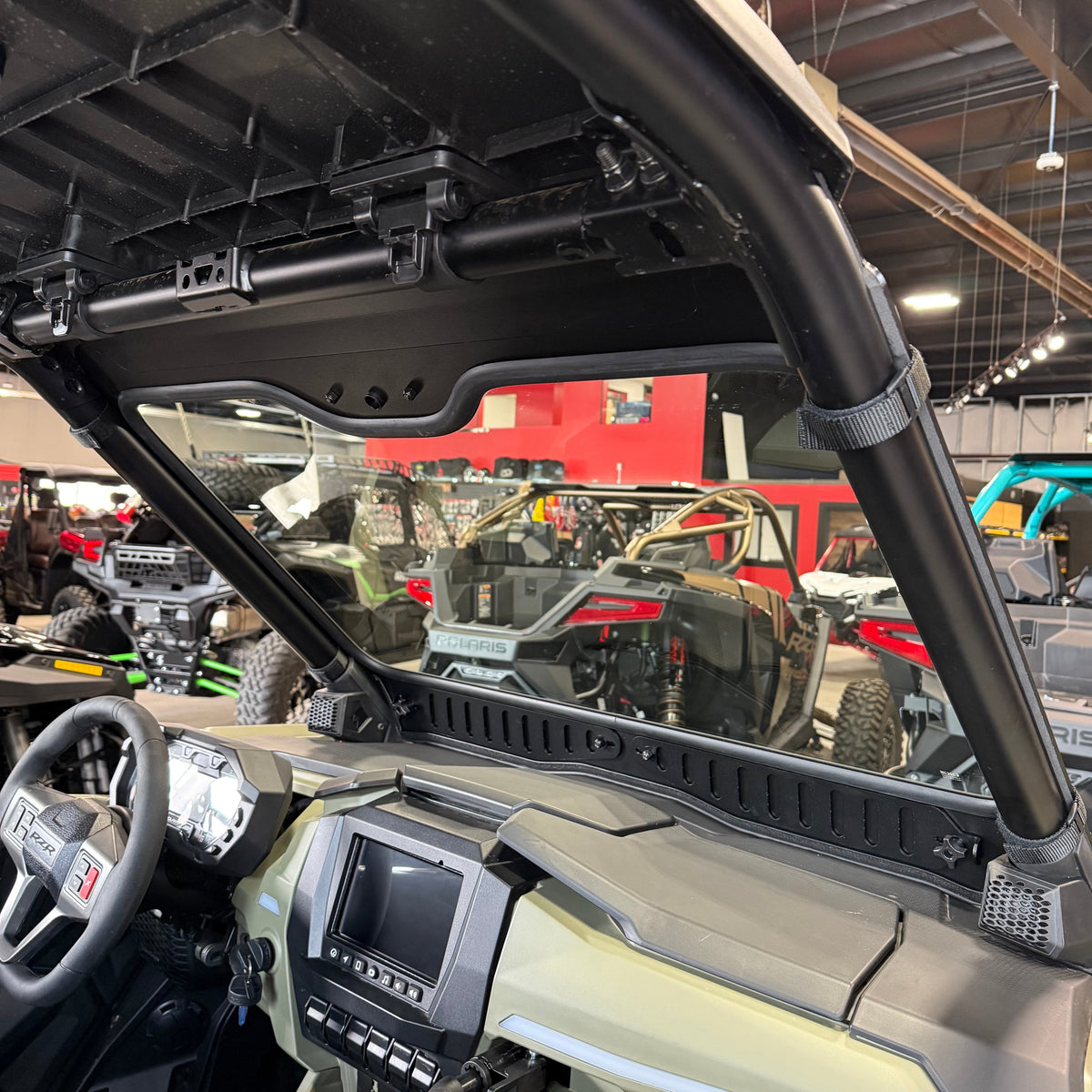 Bent Metal '25+ Polaris RZR Pro XP/Pro S Vented Glass Windshield