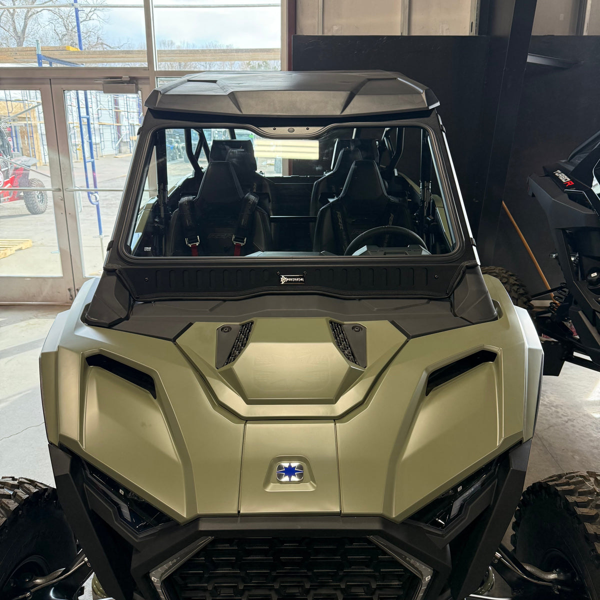 Bent Metal '25+ Polaris RZR Pro XP/Pro S Vented Glass Windshield